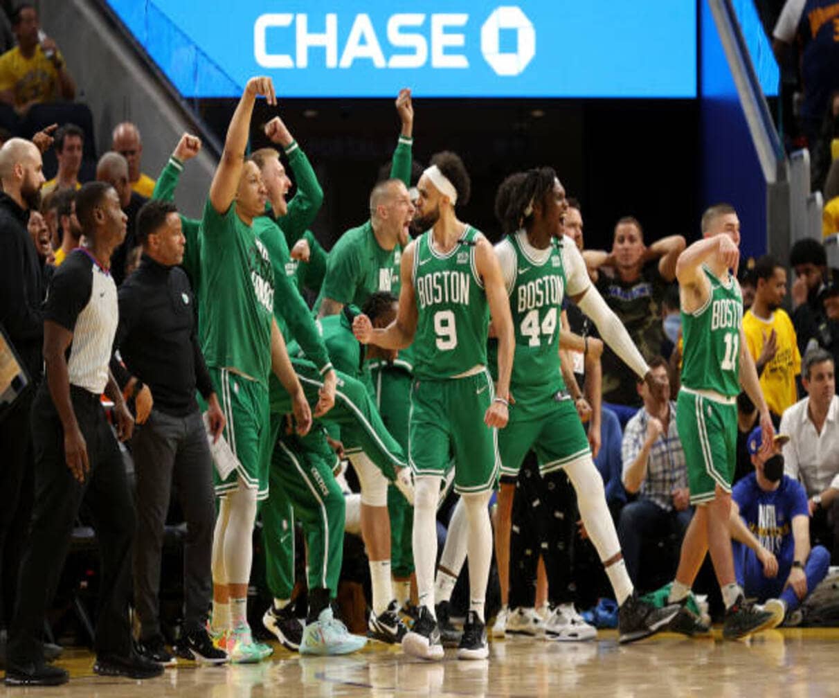The Boston Celtics, to the NBA Finals