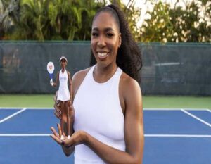Venus Williams will be honored with a Barbie doll