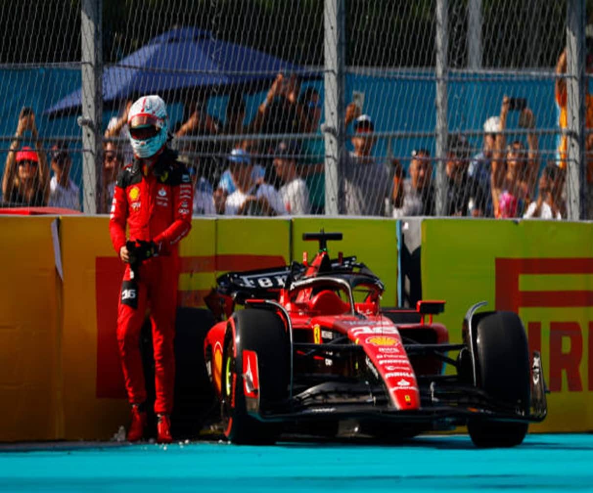 Ferrari presented the car that Charles Leclerc and Carlos Sainz will drive in the Miami Grand Prix