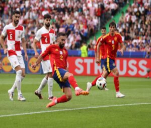 Spain vs croatia at Euro Cup 2024