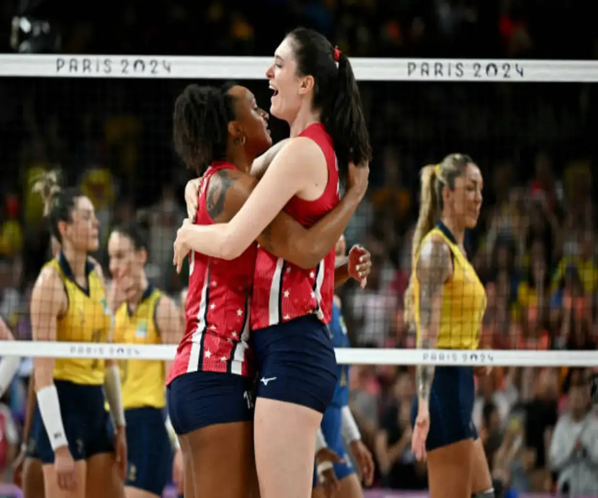 USA Defeats Brazil in Women's Volleyball in Paris