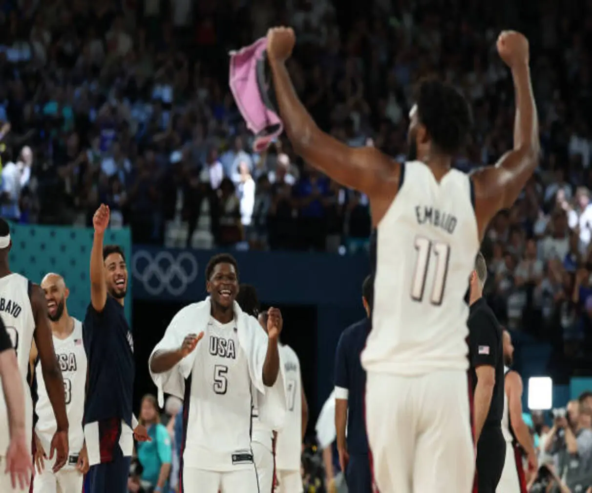 The USA beat Serbia at the Paris Olympics