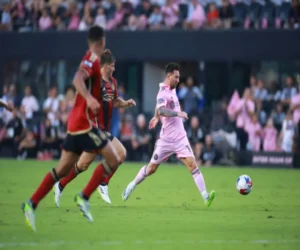 Lionel Messi in Inter Miami CF vs Atlanta United FC