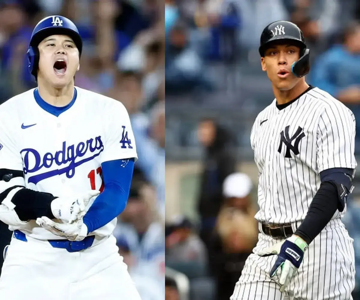 Shohei Ohtani and Aaron Judge