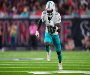 Tyrek Hill in Miami Dolphins